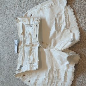 American eagle jean shorts